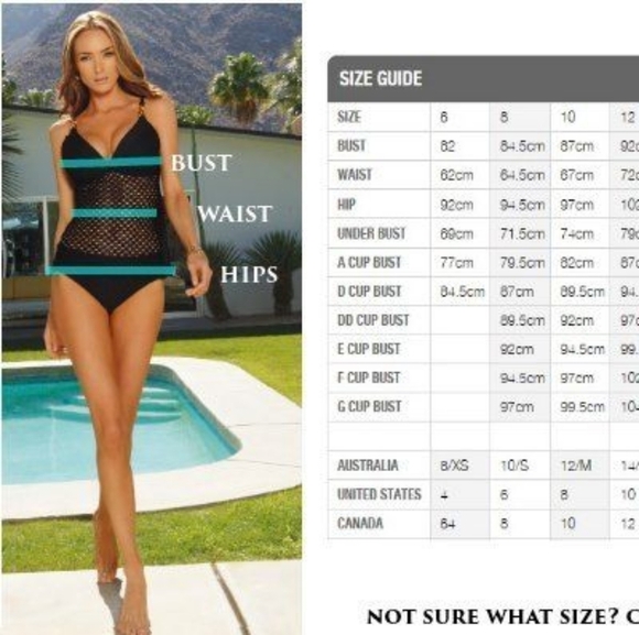 SEAFOLLY Kabuki Bloom Tankini Top Size XS - Picture 9 of 9